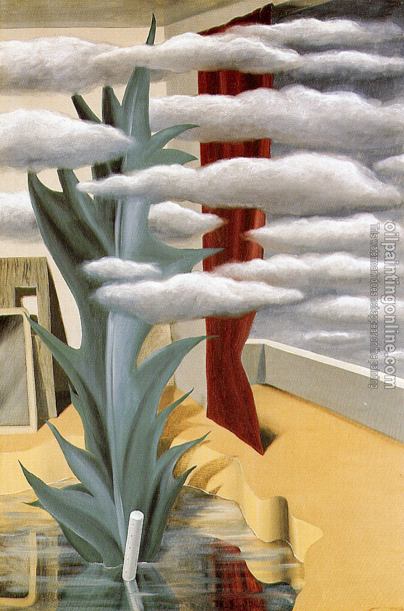 Magritte, Rene - after the water